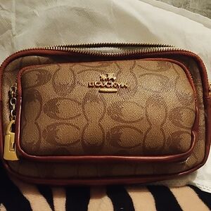 Brown Monogram Crossbody Bag